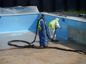Waterproofing Of Swimming